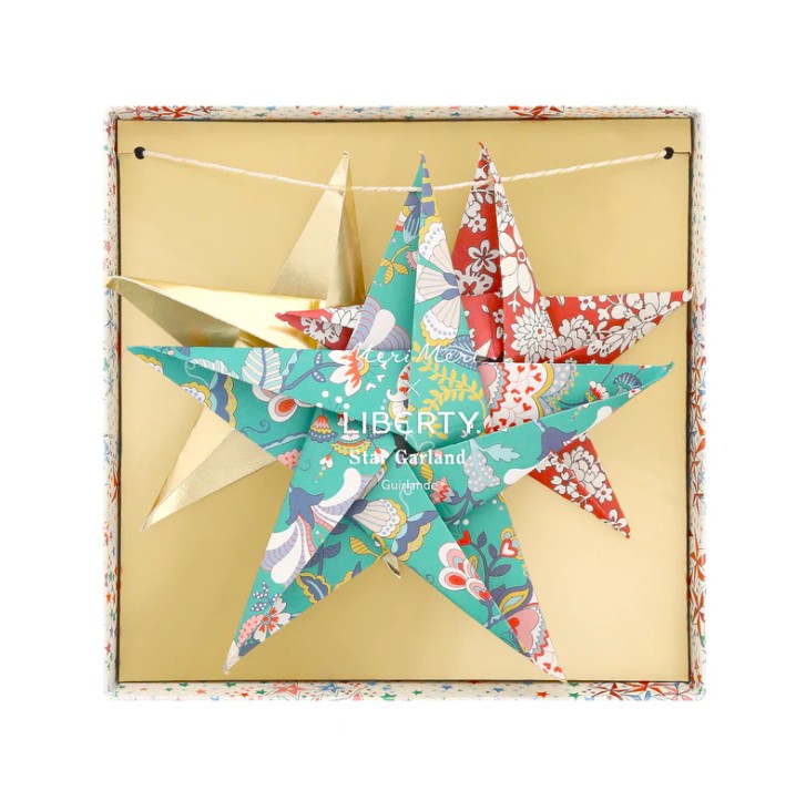 Festone Stelle Natale Liberty - immagine 7