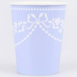 8 Bicchieri Azzurri Rococò