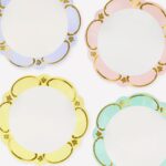 8 Piatti Pastello Rococò