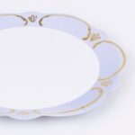8 Piatti Pastello Rococò