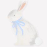 16 Tovaglioli Coniglietto con Fiocco